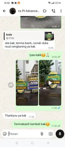Testimonial Papan Bunga Pernikahan labuan bajo