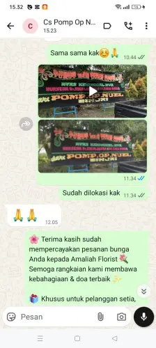 Testimonial Papan Bunga labuan bajo