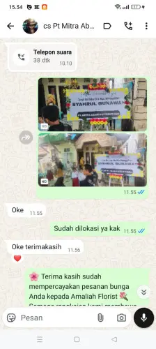 Testimonial Papan Bunga labuan bajo