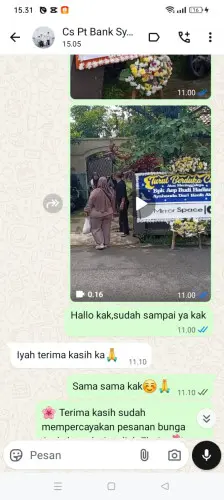 Testimonial Papan Bunga labuan bajo